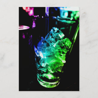 Gå med oss för en DRYCKINBJUDAN - Metallisk Pappra Inbjudningar