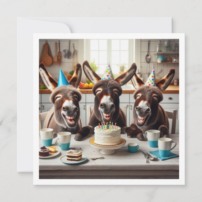 Gå med oss för en skratt, skratt på din inbjudan (Framsida)