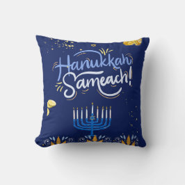 Gå med oss för ett Joyous Hanukkah Firande! Kudde