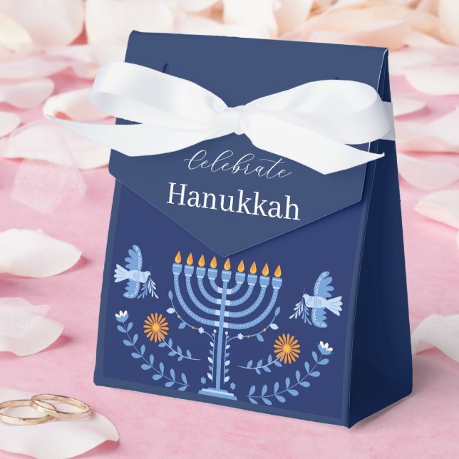 Gå med oss för ett Joyous Hanukkah Firande! Presentaskar (Bröllop)