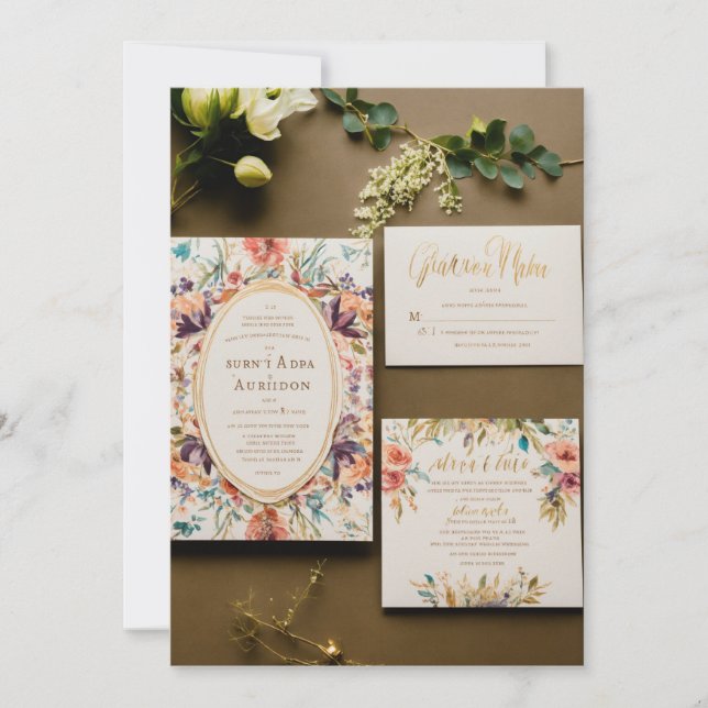 "Gå med oss för Firande" Inbjudningar (Framsida)