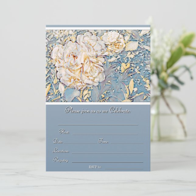 Gå med oss som vi firar! inbjudningar (Stående Fram)