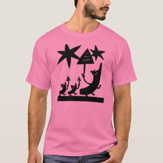 Gå med paraplyer på en regnig dag i maj t shirt