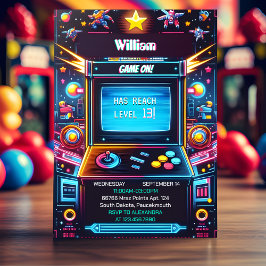 Gå med pojkens Coola-barn på uppspelningsnivå 13:e Inbjudningar