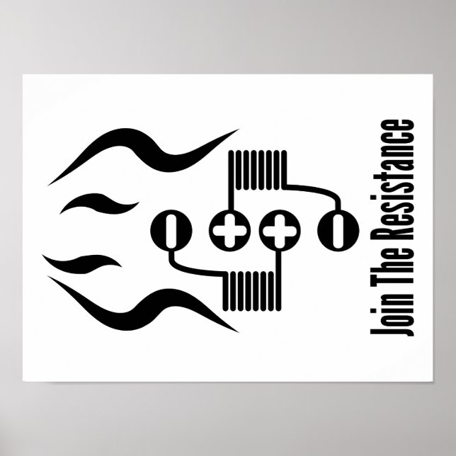 Gå med Poster motståndskraft (Framsidan)