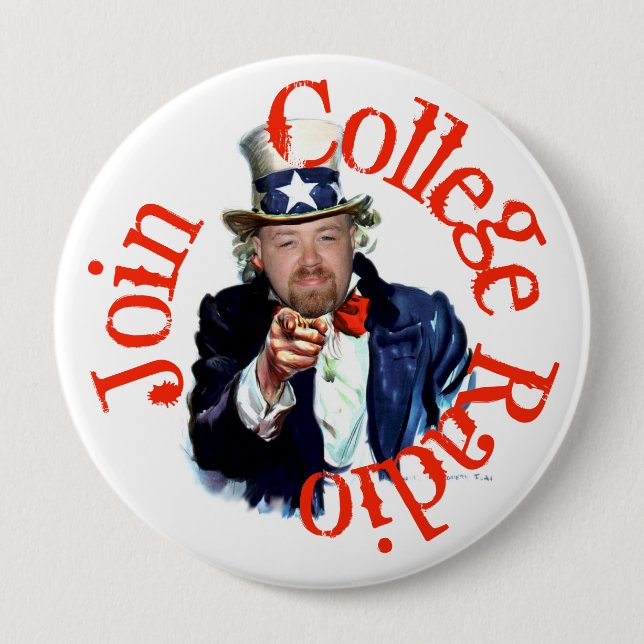 Gå med radioknappen College Knapp (Framsida)