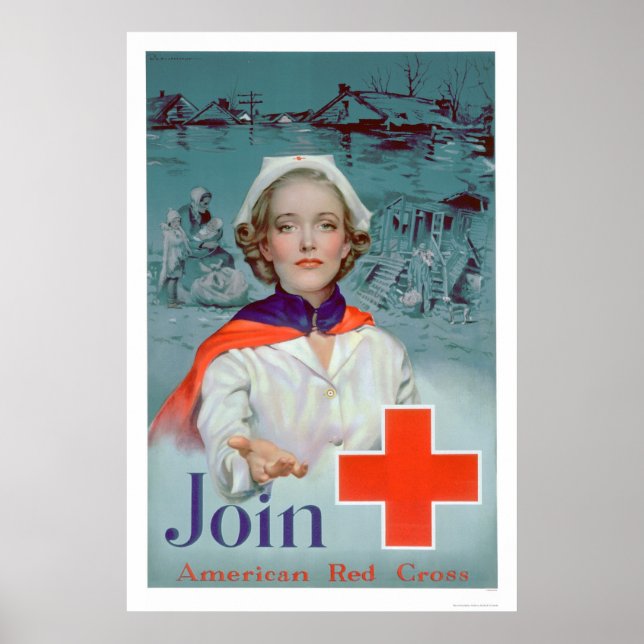 Gå med Red Kor - Nurse (US00306) Poster (Framsidan)