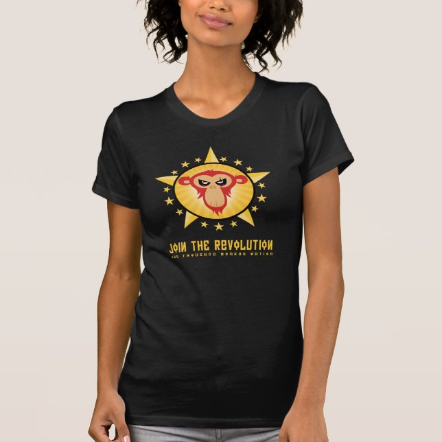 Gå med revolutionen - kvinnor t-shirt (Framsida)