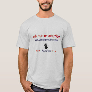 GÅ MED REVOLUTIONEN! , www.CampaignForLiberty.com T Shirt
