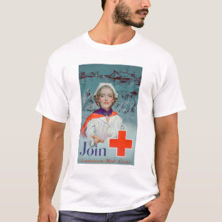 Gå med Röda koret - sjuksköterskan (US00306) Tee Shirt