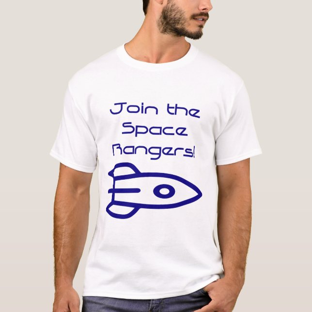 Gå med Skogsväktarna Utrymme T Shirt (Framsida)
