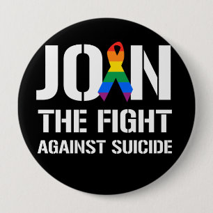 Gå med slagsmål mot LGBT-självmord Knapp