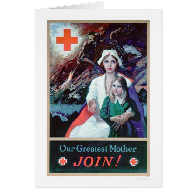 Gå med vår mest underbara mor (US00311) Hälsningskort (Framsidan)