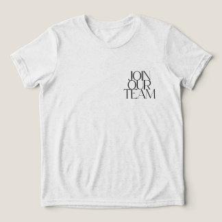 Gå med vårt team t shirt