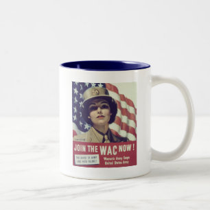 GÅ MED WACEN NU Två-Tonad MUGG