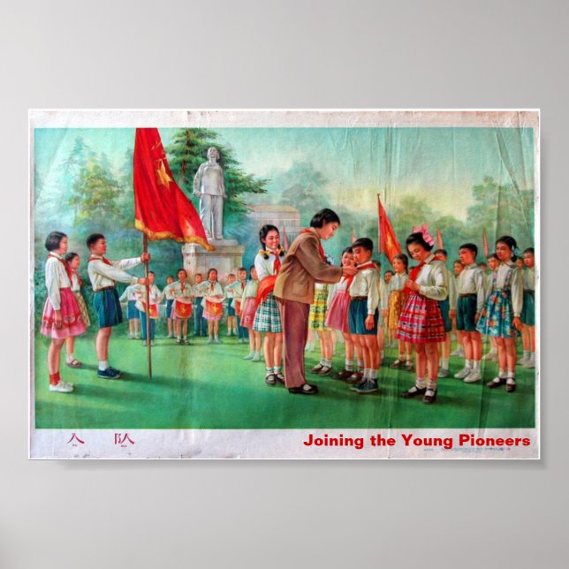 Gå med Young Pioneers Poster (Framsidan)