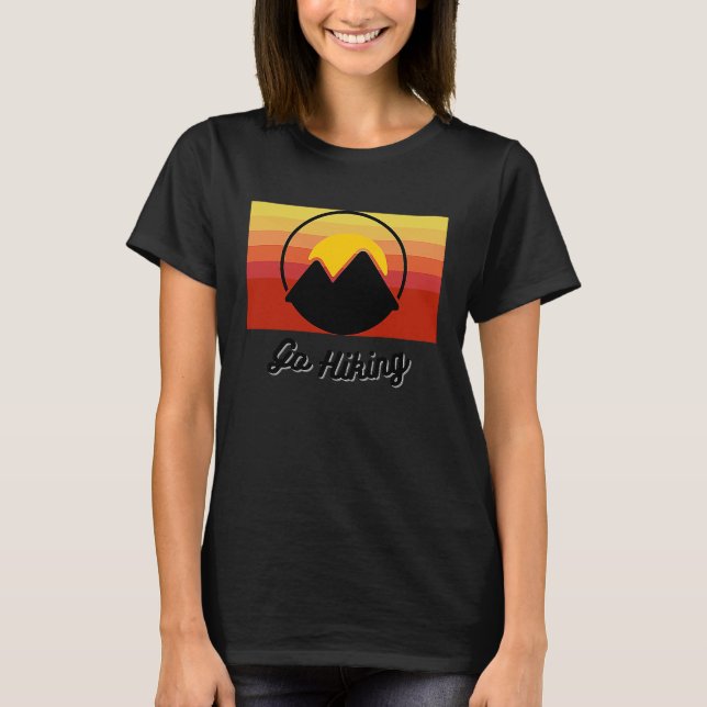 Gå mellan bergen t shirt (Framsida)