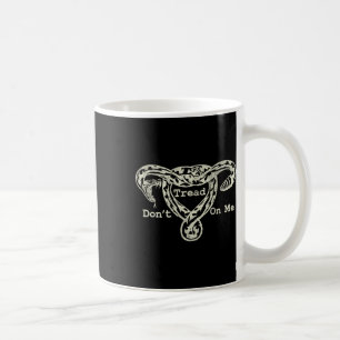 Gå mig Uterus Snake Pro Roe Feminist Kaffemugg