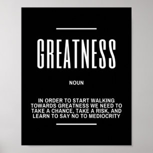 Gå mot en större inspirationsoffert poster
