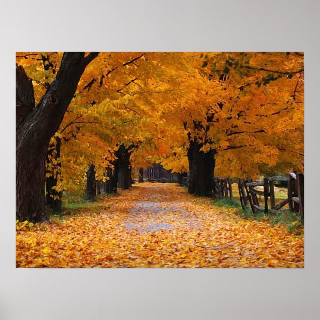 Gå ner på höstens minnesruta poster (Framsidan)