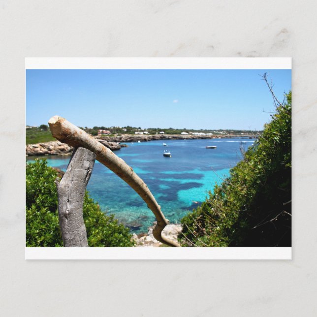 Gå ner till havet vykort (Framsida)