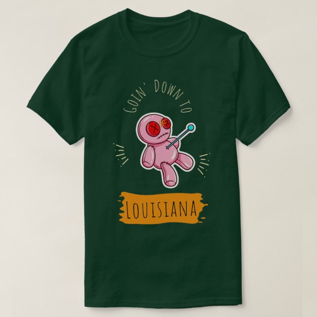 Gå ner till Louisiana TShirt T Shirt (Design framsida)