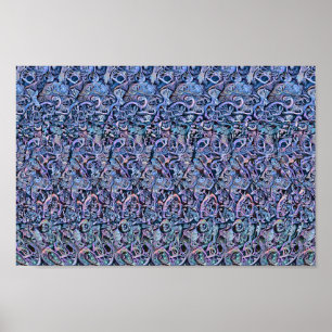 Gå norrut - Gömt 3D-utskrift Poster