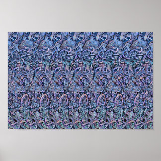 Gå norrut - Gömt 3D-utskrift Poster