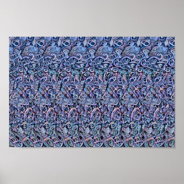 Gå norrut - Gömt 3D-utskrift Poster (Framsidan)