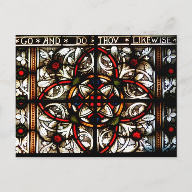 Gå och gör likadant vykort (Framsida)