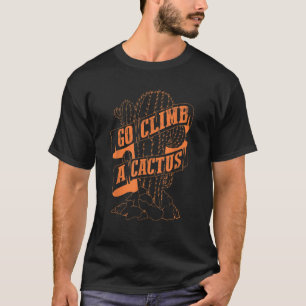 Gå och klättra i en Cactus Shirt Succulents och Ca T
