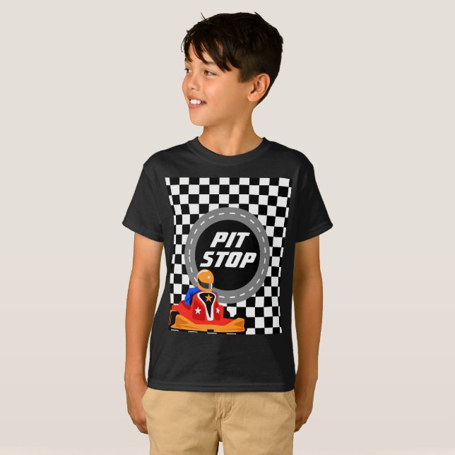 Gå och knart party-gropen stopptröja t shirt (Hel framsida)