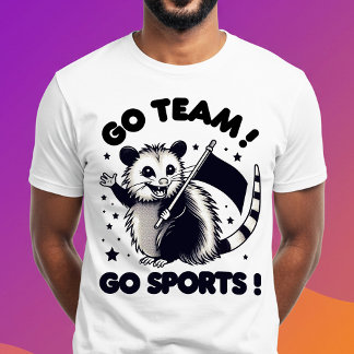 Gå och lag! Gå till sport! T Shirt