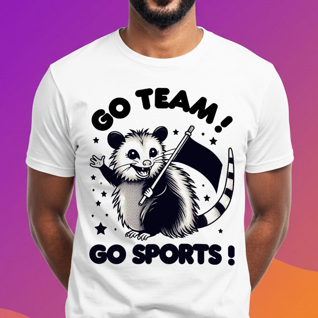 Gå och lag! Gå till sport! T Shirt (Skapare uppladdad)