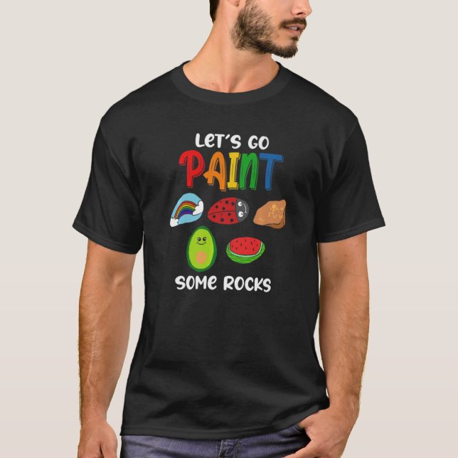 Gå och måla lite Sten T Shirt (Framsida)