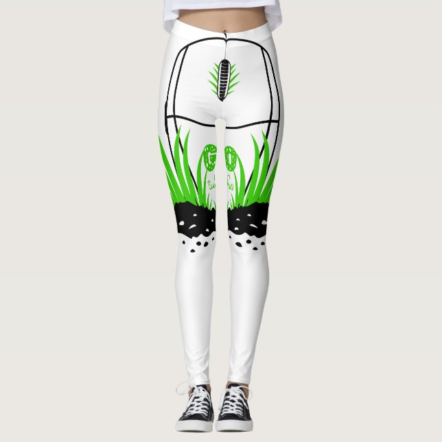 Gå och rör vid gräset leggings (Framsida)