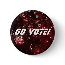 Gå och rösta! Pin