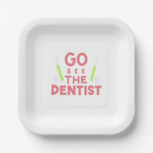 "Gå och se dentisten: Bright Smiles Ahead! T-Shirt