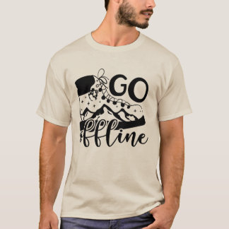 Gå Offline T Shirt