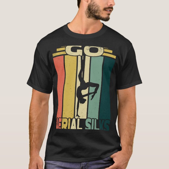 Gå ombord på Silke i Luft Silke och flyg Ring T Shirt (Framsida)