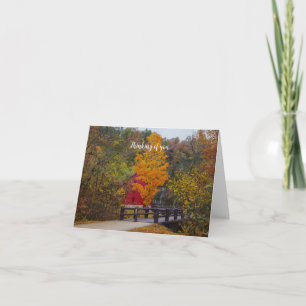 Gå över till Alley Mill Thinking of You Card Kort