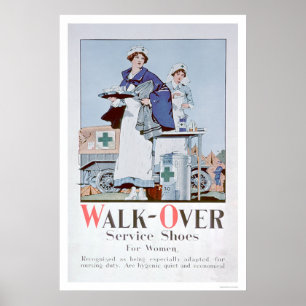 Gå-Över tjänste- skor (US00099) Poster