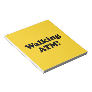 Gå på ATM! Anteckningsblock