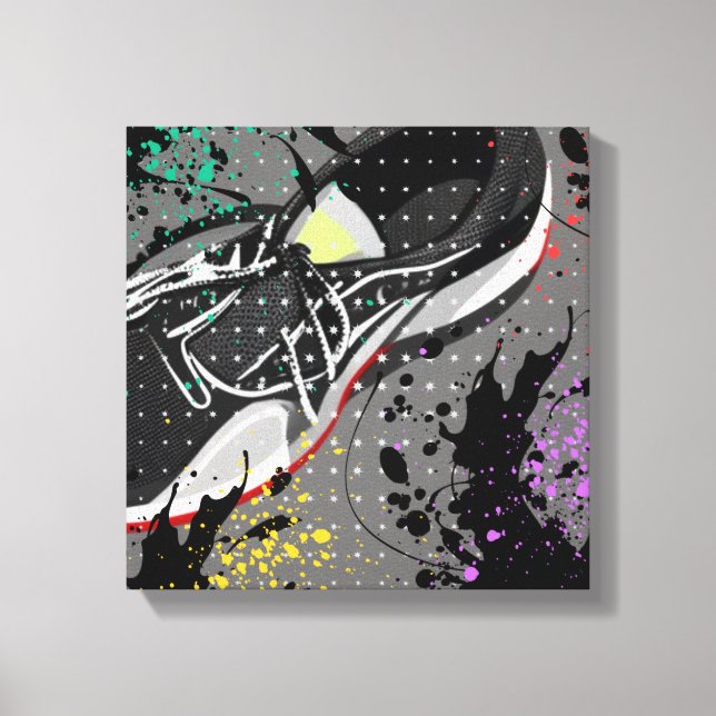 Gå på av canvastryck (Framsida)