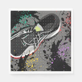 Gå på av pappersservett