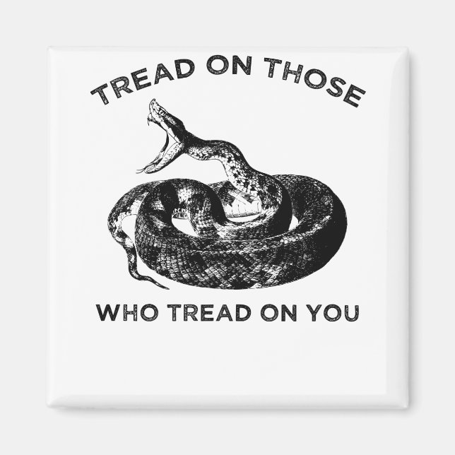 gå på dem som går på dig magnet (Framsidan)