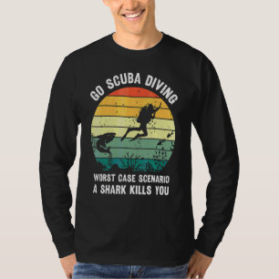 Gå på dykning med tub värsta tänkbara scenariot En T Shirt