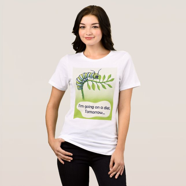 Gå på en kosting t shirt (Framsida Full)