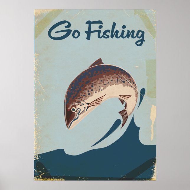 Gå på fiske poster (Framsidan)