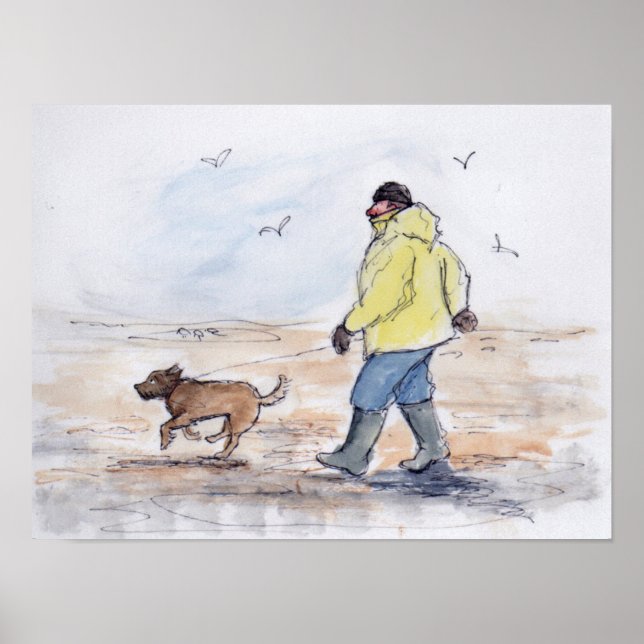 Gå på hund - 01 poster (Framsidan)